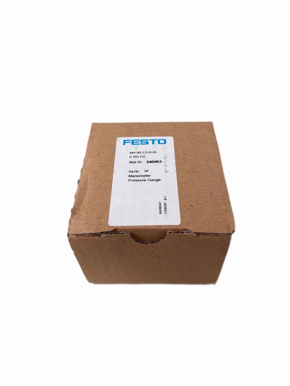Festo Pressure Gauge MA-40-2.5-R1/8-E-RG 546963 New