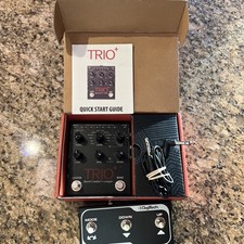 Digitech Trio Plus Band Creator/Looper Pedal W/Foot switch Pwr+SD Card 