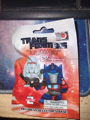 NEW Transformers Collectible Figurines Series 2 w/ Collector's Base NIB NWT