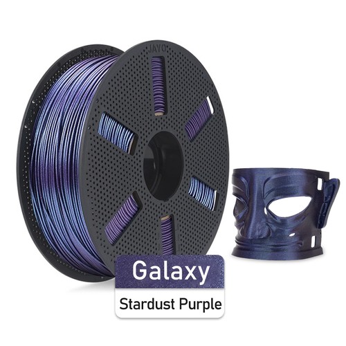 JAYO 1.1KG PLA Galaxy Purple Stardust Filament 1.75mm Glitter Sparkle No Tangle