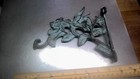 Cast Iron (Faux Copper look) Humingbird flower planter hook 14oz garden porch — photo 3