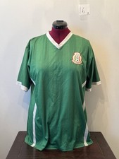 Mexico National Soccer Team Replica Jersey Green White V-Neck — Fits XL/XXL