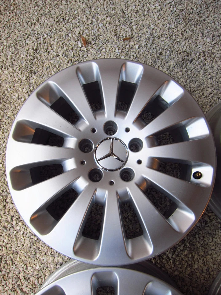4x orig. Mercedes Benz C-Klasse W204 Alufelgen A2044010602 16 Zoll - Bild 3 von 4