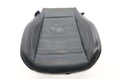 2015- 2023 FORD MUSTANG FRONT LEFT LEATHER SEAT LOWER CUSHION COVER OEM BLACK_51