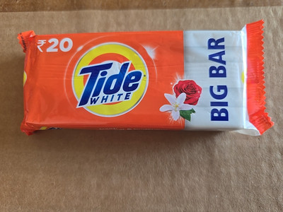 TIDE WHITE Laundry Big Bar Soap Deep Clean  for Cuff Collar 250 grams 8 Bars