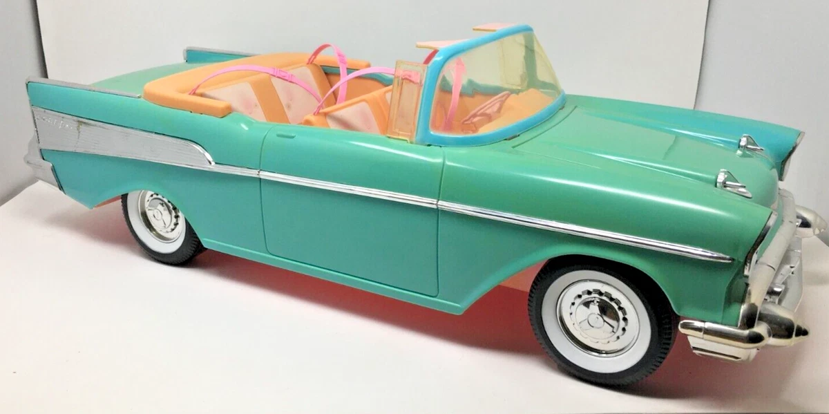Voiture Barbie Et La Chevrolet 1957 - Jouet Vintage 1989