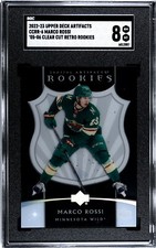 2022-23 Upper Deck Artifacts 2005-06 Clear Cut Retro Rookies Marco Rossi #CCRR-6