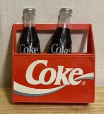 Vintage 1993 Coca Cola Bottle Coke Refrigerator Magnet Red Carry Case See Pics