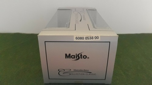 MERCEDES-BENZ 280 SE 1966 cabriolet gris métal 1/18 MAISTO BAUER 6080053800 voit - Imagen 10 de 10