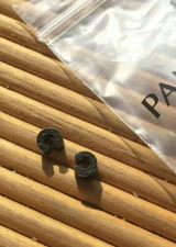 (2) Pandora Original Silicon Rubber Clip Stoppers Lock Brand New 100% Genuine