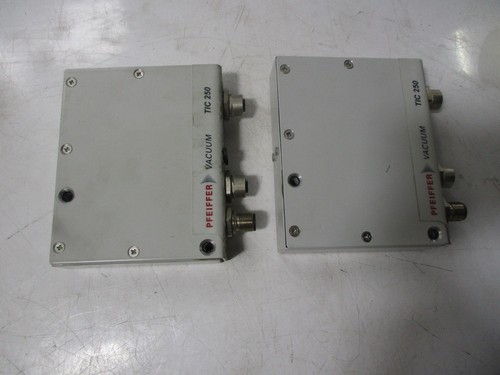 Lot of 2 Pfeiffer Vacuum TIC 250 IP 54 PM 061 100-T DP Gateway TIC250 - Picture 3 of 7