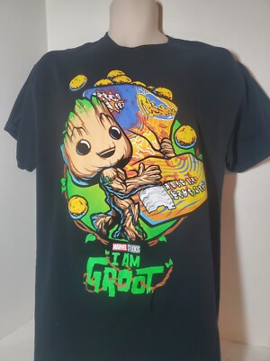 RARE Funko POP! Marvel Studios I Am Groot Tee Size Large L
