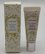 Jill Stuart Lip Gloss Rose Limited Ed Plumping Serum Sparkling White Floral BNIB