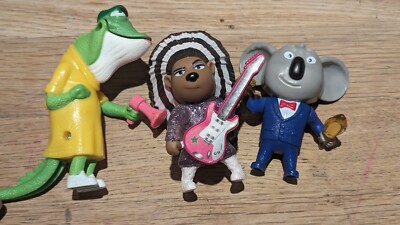 Lot Of 2021 Mcdonalds Sing Happy Meal Toys Buster Moon