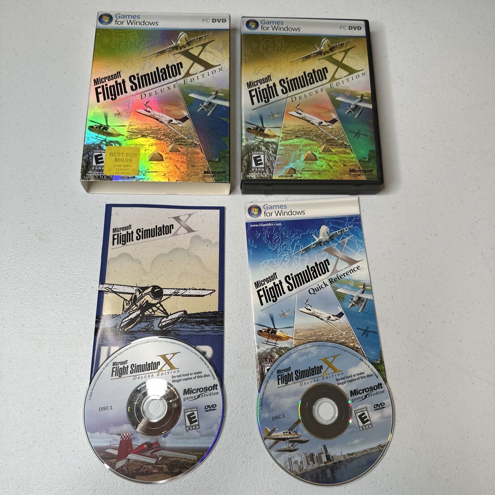 Microsoft Flight Simulator X Gold Edition - PC Flight Sim - New See Desc  882224258043