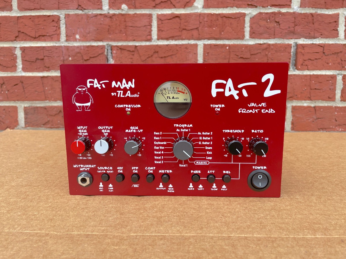 DTM・DAW TL AUDIO FATMAN2 FAT2 TL Audio Fat Man 2 Valve Tube Compressor Mic Preamp | eBay