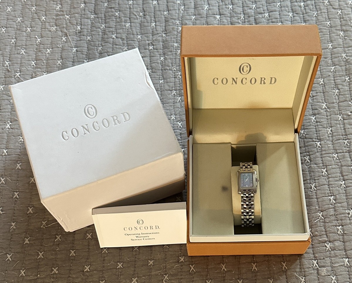 Concord Sportivo Diamond Mother of Pearl Watch Stainless | eBay display picture 1