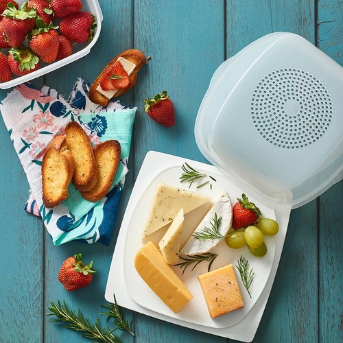 NEW Tupperware cheese smart large rectangle container cheesMart free shipping - Picture 3 of 3