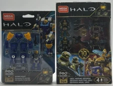 2PC Mega Construx Halo Pro Builders SET ~ #GLB73 & #GFT67 ~ FAST SHIPPING ~ NEW