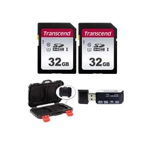Transcend TS32GSDC300S 32GB UHS-I U1 SD Memory Cards +