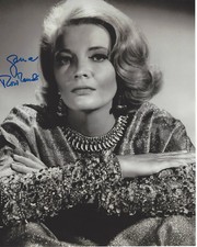 GENA ROWLANDS SIGNED AUTHENTIC 'GLORIA' 8X10 PHOTO B w/COA ACTRESS OPENING NIGHT