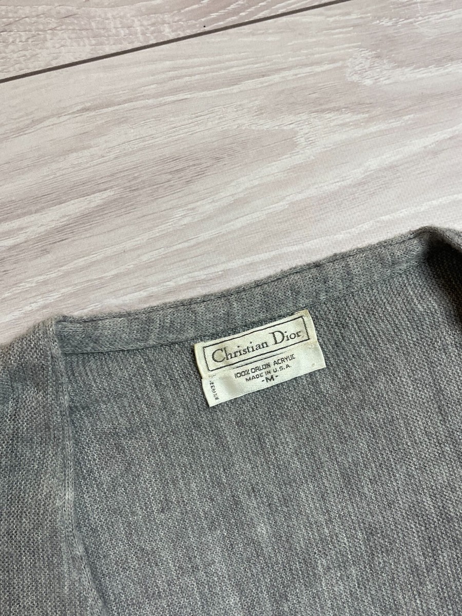 Christian Dior vintage v-neck cardigan old money style | eBay