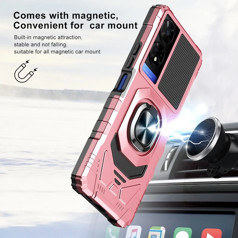 Shockproof AT&T Motivate Max Cricket Ovation 3 Phone Case