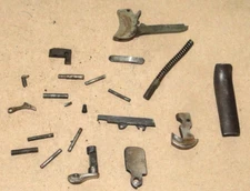 Eibar AUTOMATIC PISTOL "BRONCO", TRIGGER, HAMMER, MAG CATCH, SAFETY, SLIDE STOP