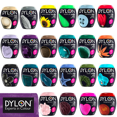DYLON Waschmaschine Stoff Färbe Pod für Kleidung & weiche Möbel 350g
