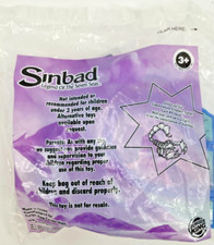 Vintage Burger King Kid's Club 2003 Sinbad Legend Of The Seven Seas Toy