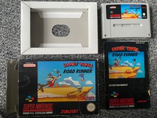 Thumbnail of ebay&reg; auction 133859453240 | Looney Tunes Road Runner für Super Nintendo/SNES PAL UK SELTEN