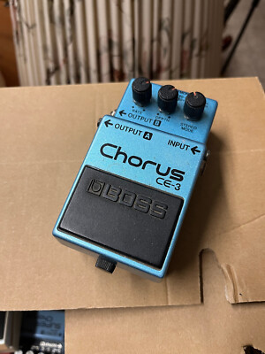 BOSS CE-3 Stereo Chorus Effektpedal Vintage MIJ Japan