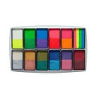 Global Colours ALL YOU NEED BRIGHT & SHINY Facepaint Body Art one stroke Palette