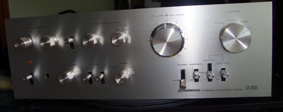 Pioneer SA-8800 Integrated Amplifier 100V  Japan Nice Low use - Image 2 of 4