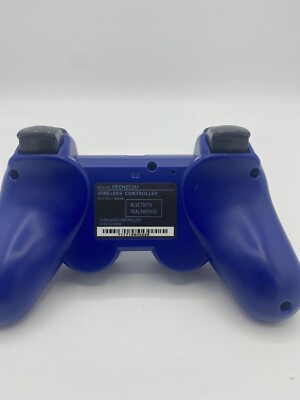 Blue PS3 Controller Six axis Dual Shock 3 | eBay