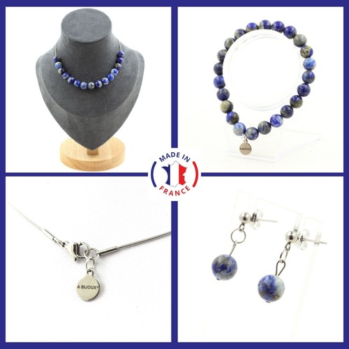 Set di collana, bracciale e orecchini realizzato ad uncinetto ⋆ Patty Handmade
