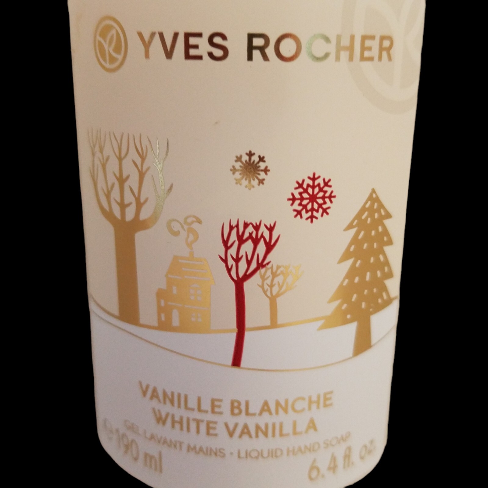 Yves Rocher White Vanilla Hand Soap 6.4 fl oz Discontinued Limited Edition