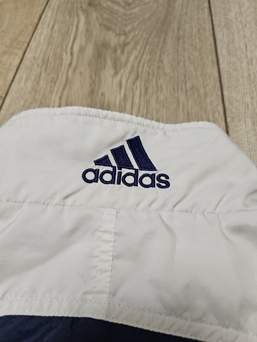 ADIDAS VINTAGE NEYLON JACKET Y2K 00s SOCCER TRAINING JACKET RETRO