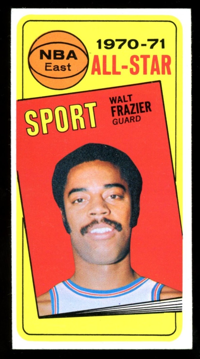 NBAカードトレカ高卒ルーキーTRIPLEJUMPJERSEYUPPERDECK 1970-71 TOPPS NBA TALL BASKETBALL #106 WALT FRAZIER NM-MT ALL STAR