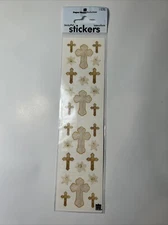 Paper House Productions Stickers ST-2245 Crosses 2x4