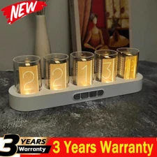 RGB Clock Digital Clock E-sports Room Desktop Creative Decoration Ambient Light