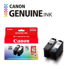 Canon PG-295XL CL-286XL Black Tri-Color High Yield Ink Cartridge  Paper Bundlle