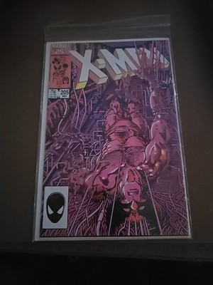 Uncanny X-Men #205 Wolverine vs Lady Deathstrike Barry Windsor Smith 1986