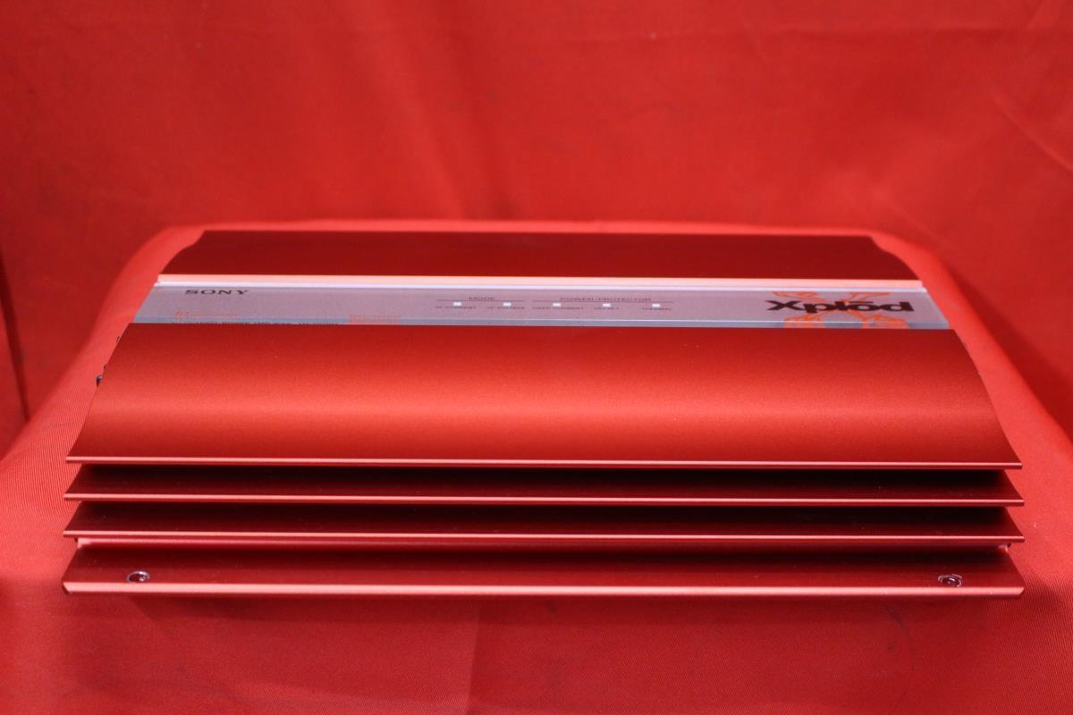 SONY XM-1002HX 230W x 2/580W x 1 Sony 2ch power amp Working good