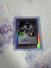 A.T. Perry #SSH-AT Signature Series Auto 2025 Optic Football Broncos