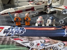 100% Complete LEGO Star Wars 9493 X-Wing Starfighter W/instructions 