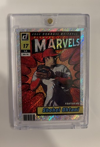 2022 Panini Donruss - Marvels Shohei Ohtani #M-9 Rapture 🔥🔥🔥