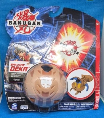 2008 Bakugan Subterra Preyas Deka Large Display Figure New In Package