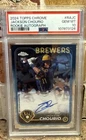 2024 Topps Chrome - Rookie Autographs Jackson Chourio #RA-JC (AU, RC)