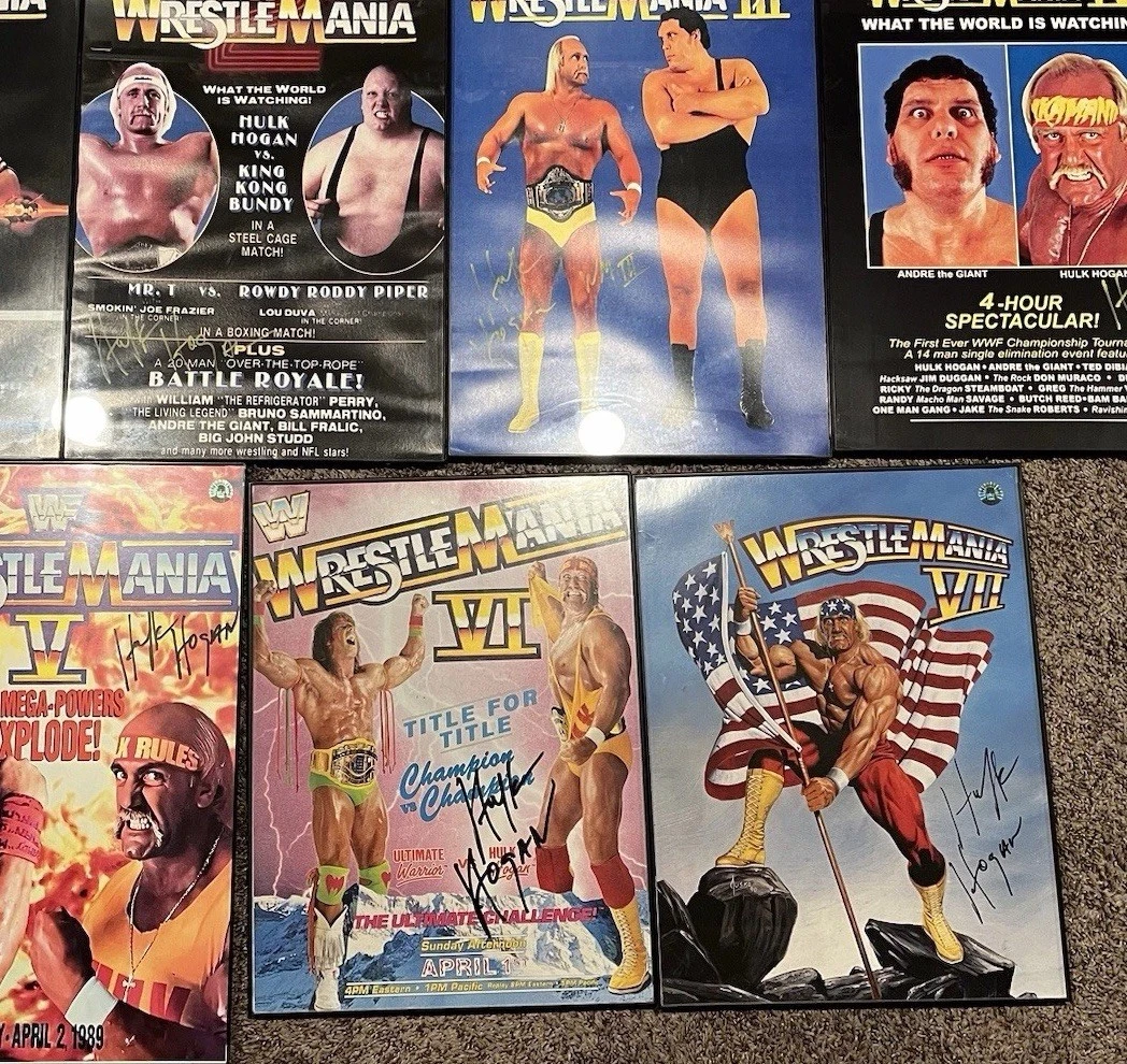 Hulk Hogan WWE Wrestling Original Autographed Items for sale | eBay